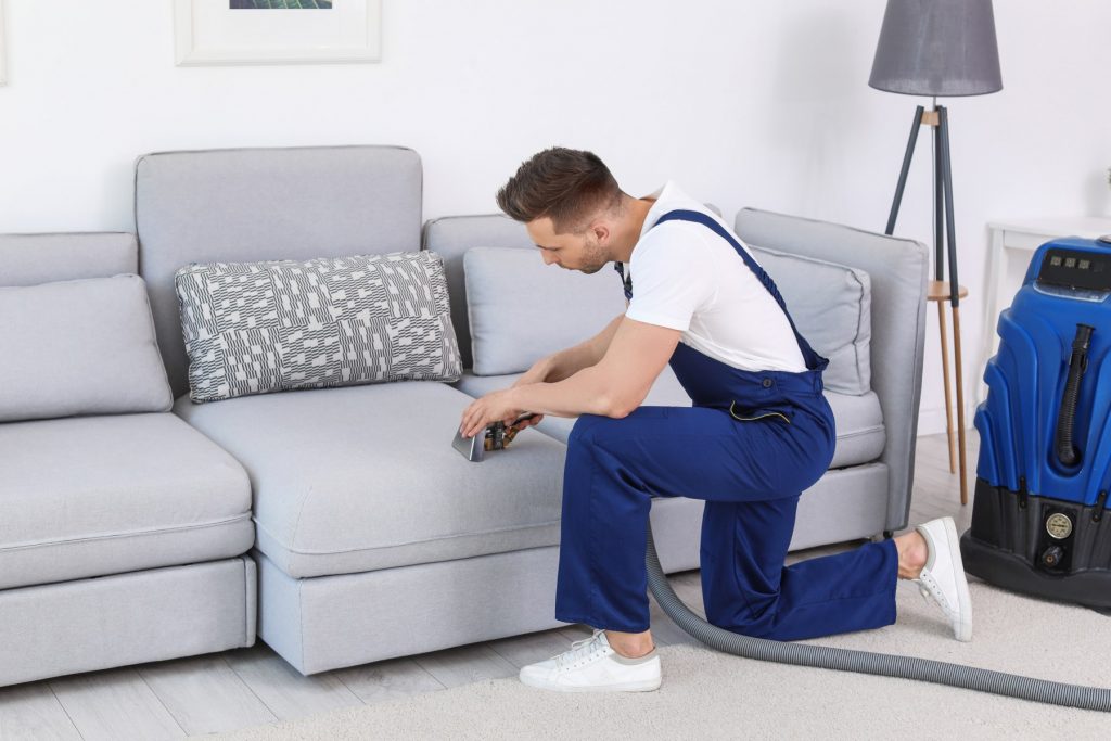 UPHOLSTERY CLEANING services
