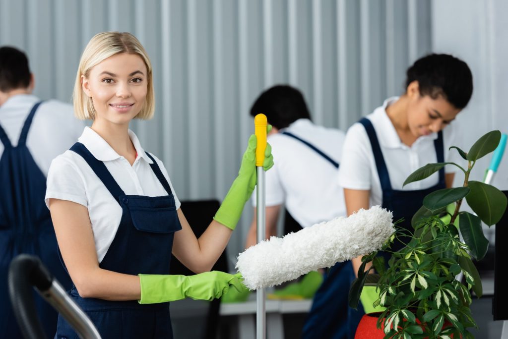 Everclean cleaners at work